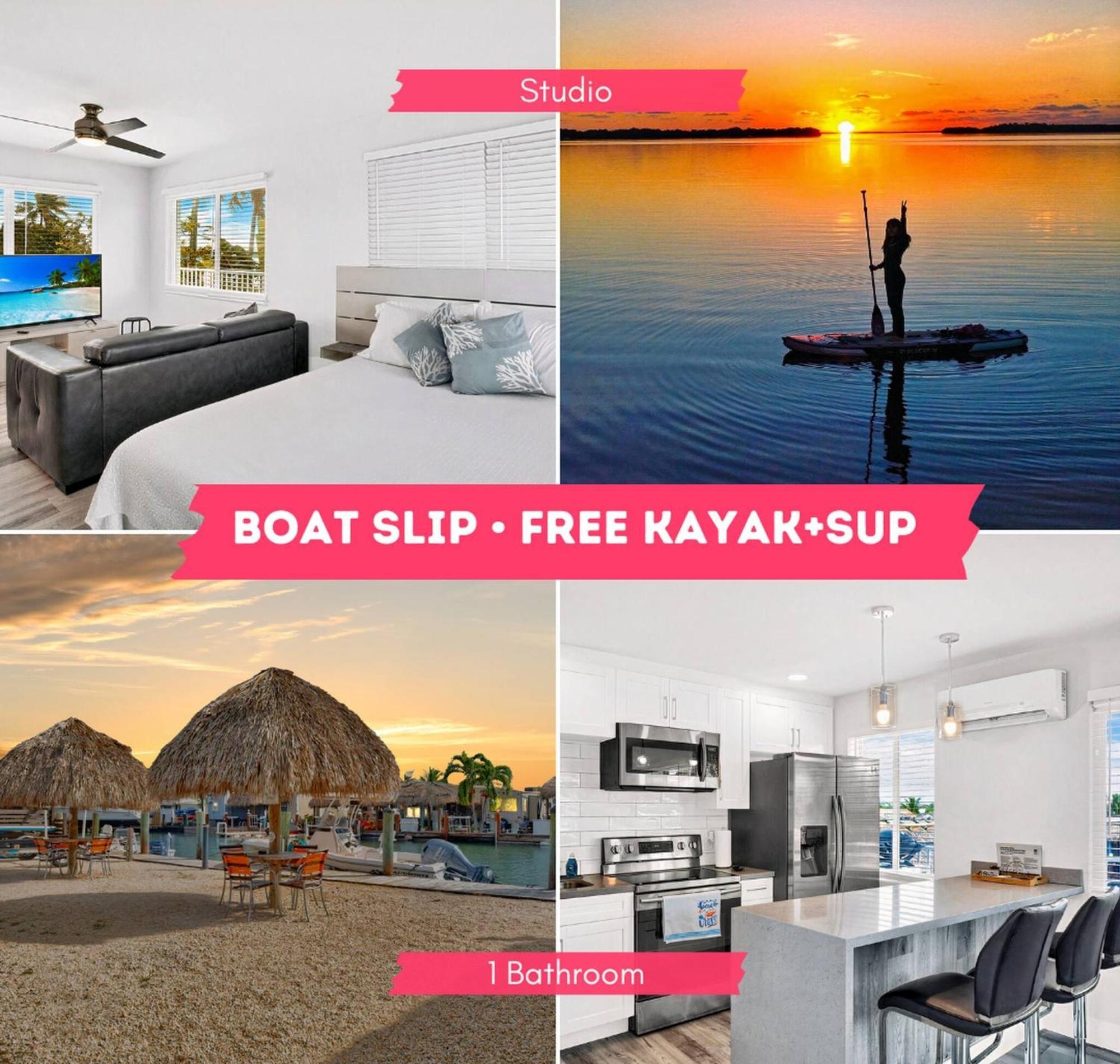Waterfront Studio 1, Kayaks, Pool, Bay View, Wifi Jewfish Экстерьер фото